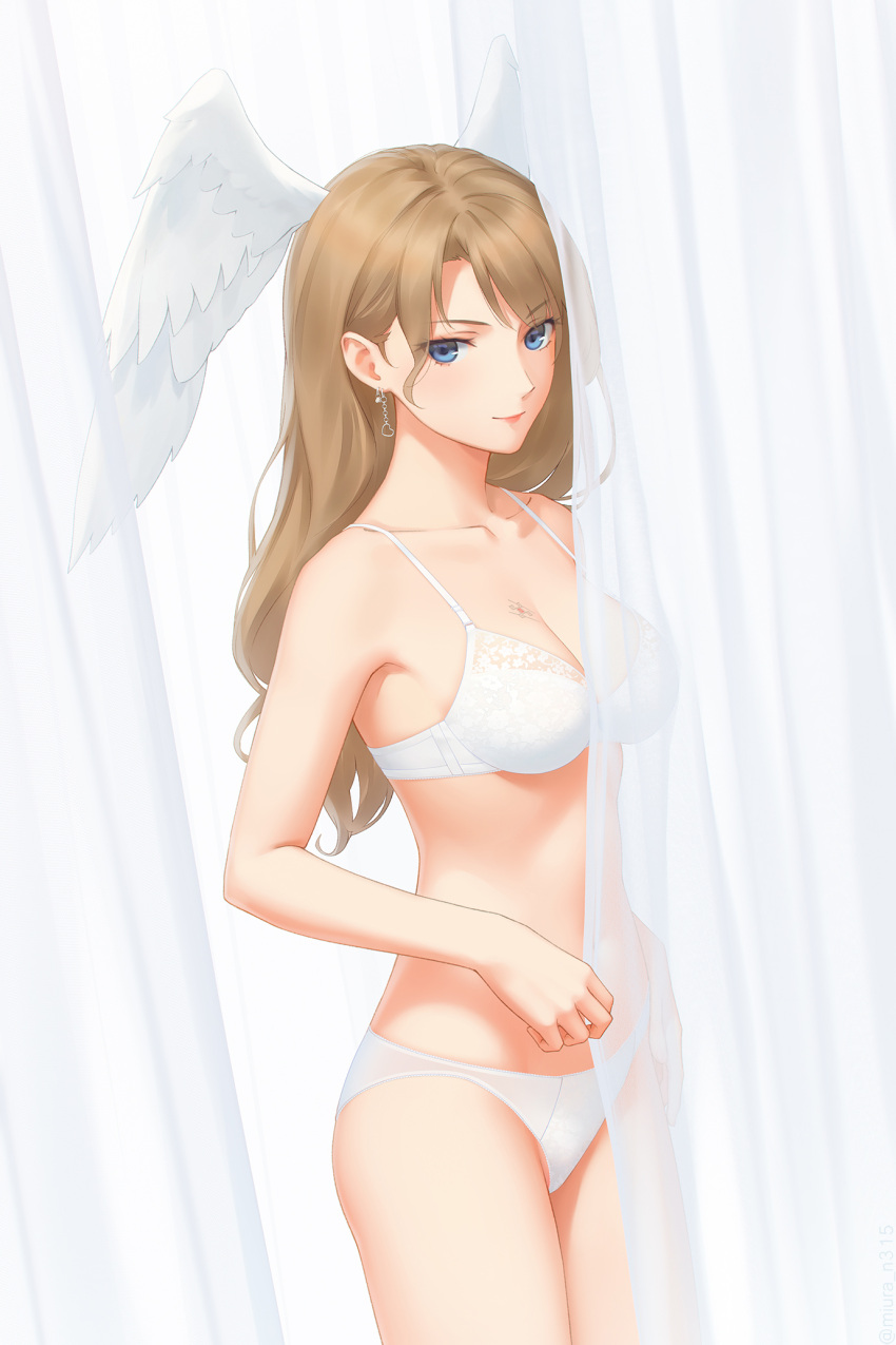 blue_eyes breasts eunie_(xenoblade) female female_only long_hair miura-n315 nintendo solo tagme tomboy wings wings_on_head xenoblade_(series) xenoblade_chronicles_3