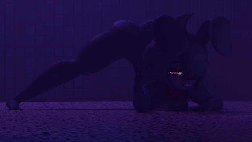 3d bonnie_(cally3d) cally3d catte_meo five_nights_at_freddy's fnia jack-o_pose