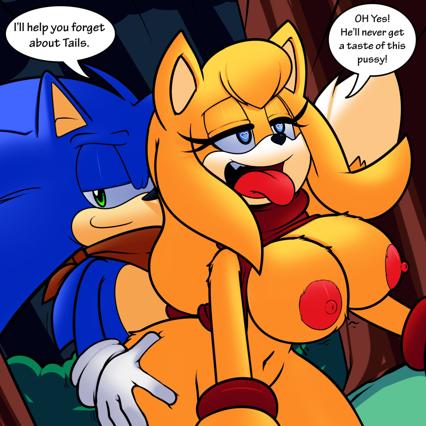 affair big_breasts breasts canine cheating cheating_girlfriend cucked_by_friend cuckold cuckolding female forest fox hedgehog huge_breasts infidelity male mammal netorare ntr outdoor_sex ramdoctor sonic_(series) sonic_boom sonic_the_hedgehog sonooey superbunnygt tree zooey_the_fox