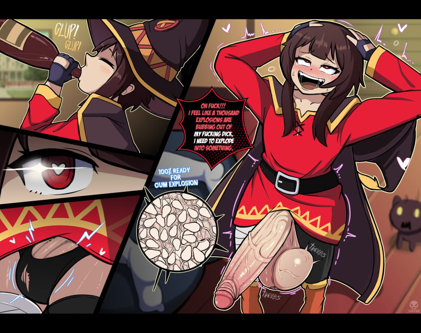 Megumin (Kono Subarashii Sekai Ni Shukufuku Wo!) Rule 34 Image