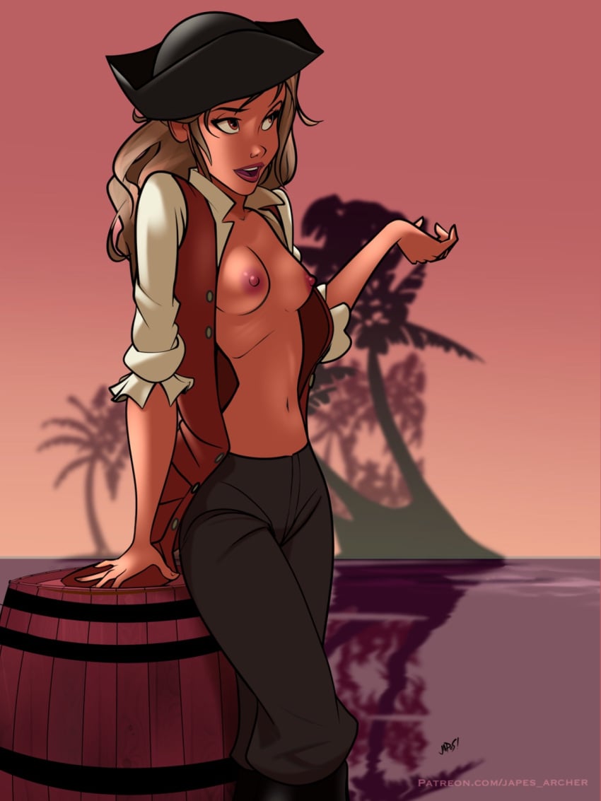 Elizabeth Swann (Pirates Of The Caribbean) Rule 34 Image