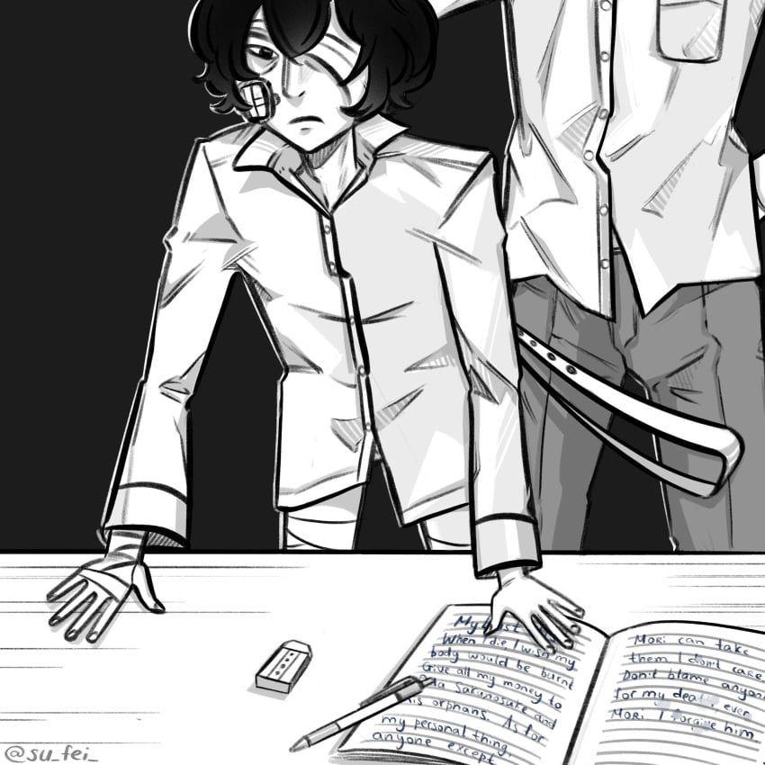 Mori Ougai (Bungo Stray Dogs) Rule 34 Image