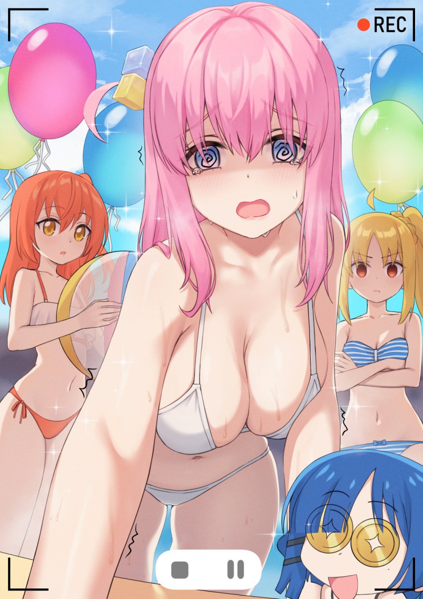 4girls @_@ ahoge almost_naked almost_nude antenna_hair balloon balloons bare_arms bare_belly bare_chest bare_hands bare_hips bare_legs bare_midriff bare_navel bare_shoulders bare_skin bare_thighs belly belly_button bikini bikini_bottom bikini_only bikini_top blonde_eyebrows blonde_female blonde_hair blonde_hair_female blue_bikini blue_bikini_bottom blue_bikini_top blue_eyebrows blue_eyes blue_eyes_female blue_hair blue_hair_female blue_sky blue_string_bikini blue_swimsuit blue_swimwear blush blush_face blush_lines blushed_face blushing_at_viewer blushing_face blushing_female bocchi_the_rock! breasts busty busty_female busty_girl busty_teen cleavage clouds collarbone curvaceous curvaceous_body curvaceous_female curvaceous_figure curvaceous_hips curvaceous_teen curvaceous_thighs curvy curvy_body curvy_female curvy_figure curvy_hips curvy_teen curvy_thighs day daylight daytime dot_nose dripping_wet elbows embarrassed embarrassed_exposed_female embarrassed_expression embarrassed_female exposed_arms exposed_belly exposed_chest exposed_hips exposed_legs exposed_midriff exposed_navel exposed_shoulders exposed_skin exposed_thighs eyebrows_visible_through_hair female female_focus female_naked female_only fingers frown frown_eyebrows frowning gotou_hitori green_eyes green_eyes_female groin hair_between_eyes hair_clip hair_clips hair_ornament hair_ornaments hairclip hairclips hanging_breasts high_resolution high_school_student highres hourglass_figure kangbus kessoku_band large_breasts lean_body lean_figure legs long_hair looking_at_viewer midriff mostly_nude multiple_females multiple_girls naked naked_female naked_woman narrow_waist navel nearly_nude nervous nervous_expression nervous_face nervous_female nude nude_female nudity open_mouth orange_bikini orange_bikini_bottom orange_bikini_top orange_eyes orange_eyes_female orange_string_bikini orange_swimsuit orange_swimwear outdoor outdoor_nudity outdoors outside parted_lips petite petite_body petite_breasts petite_female petite_girl petite_tits pink_eyebrows pink_hair pink_hair_female ponytail practically_nude recording recording_on_phone recording_video red_hair red_hair_female school_girl school_girls shiny_breasts shiny_hair shiny_nipples shiny_shoulders shiny_skin shoulders shy shy_expression side-tie_bikini side_ponytail sky slender_body slender_waist slim_girl slim_waist small_breasts soaked standing string_bikini striped_bikini striped_bikini_bottom striped_bikini_top striped_string_bikini striped_swimsuit striped_swimwear swimsuit swimwear swirly_eyes teen_girl teenage_girl teenage_girls teenage_tits teenager thick_thighs thigh_gap thighs thin_waist tongue upper_body v-line wet wet_belly wet_bikini wet_body wet_breasts wet_face wet_hair wet_legs wet_skin wet_thighs white_bikini white_bikini_bottom white_bikini_top white_string_bikini white_swimsuit white_swimwear wide_hips yellow_eyebrows yellow_hair yellow_hair_female young_female young_woman