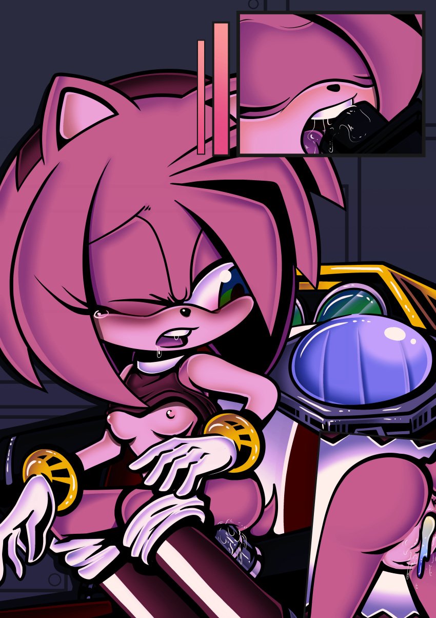 amy_rose anal_sex anus ass breasts cum cum_in_ass e-102_gamma female furry one_eye_closed pix-n-tix pussy reverse_cowgirl_position robot saliva sega sonic_(series) sonic_the_hedgehog_(series) tears