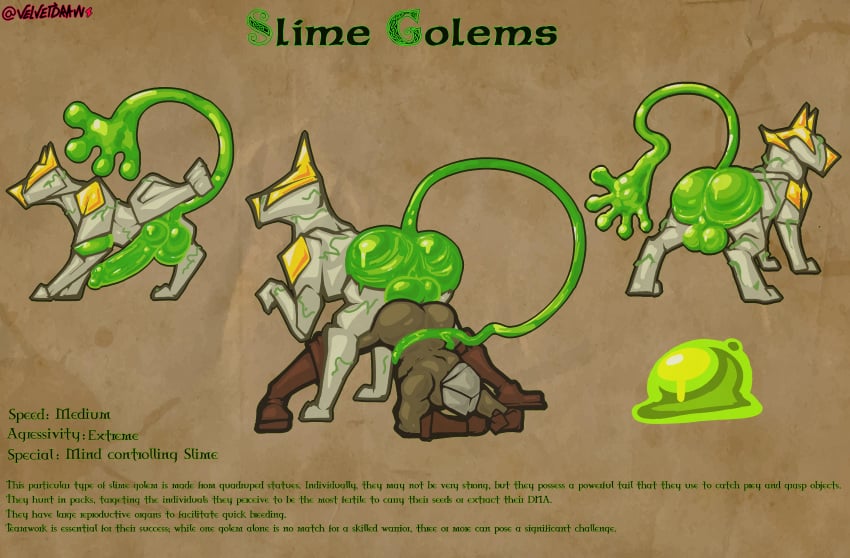 2025 absurd_res ambiguous_fluids ambiguous_gender anal anal_sex animal_genitalia animal_penis anus arm_grab armor balls big_penis bodily_fluids boots boots_only brown_body bulge canine_genitalia canine_penis clothing crouching description detailed digital_drawing_(artwork) digital_media_(artwork) doggy_style elemental_creature english_description english_text feral footwear footwear_only forced forced_anal from_behind_position genital_fluids genitals gloves gold_(metal) goo_creature green_balls green_body green_fluid green_penis green_slime green_tail green_vulva handwear headgear headgear_only helmet helmet_only hi_res huge_cock human humanoid hybrid knight knot knot_fucking knot_root knotted_penis knotting leather leather_boots leather_clothing leather_footwear leather_gloves leather_handwear leg_markings male male/male mammal markings mimic mineral_fauna mostly_nude multiple_poses muscular muscular_arms muscular_male muscular_thighs penetration penile penile_penetration penis plant pose presenting presenting_balls presenting_penis questionable_consent rock rock_creature roots sculpture sex shaded shoes simple_background simple_shading size_difference slime_sex socks_(marking) solo statue stomach_bulge submissive submissive_male tail text textured underwear vein veiny_penis velvetdraw vulva warrior