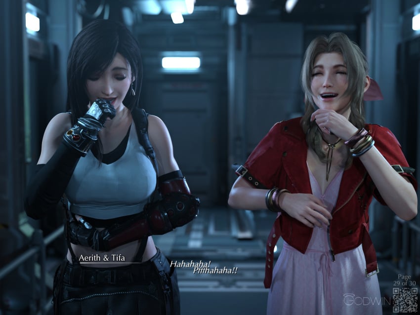 Aerith Gainsborough (Final Fantasy) Rule 34 Image
