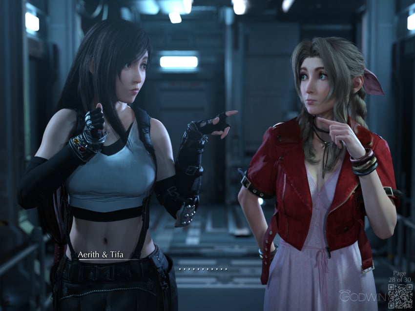 Aerith Gainsborough (Final Fantasy) Rule 34 Image
