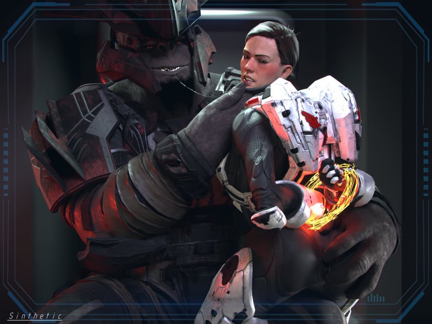 Female Spartan (Halo) Rule 34 Image