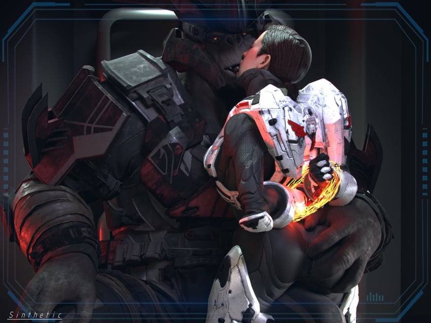 Female Spartan (Halo) Rule 34 Image