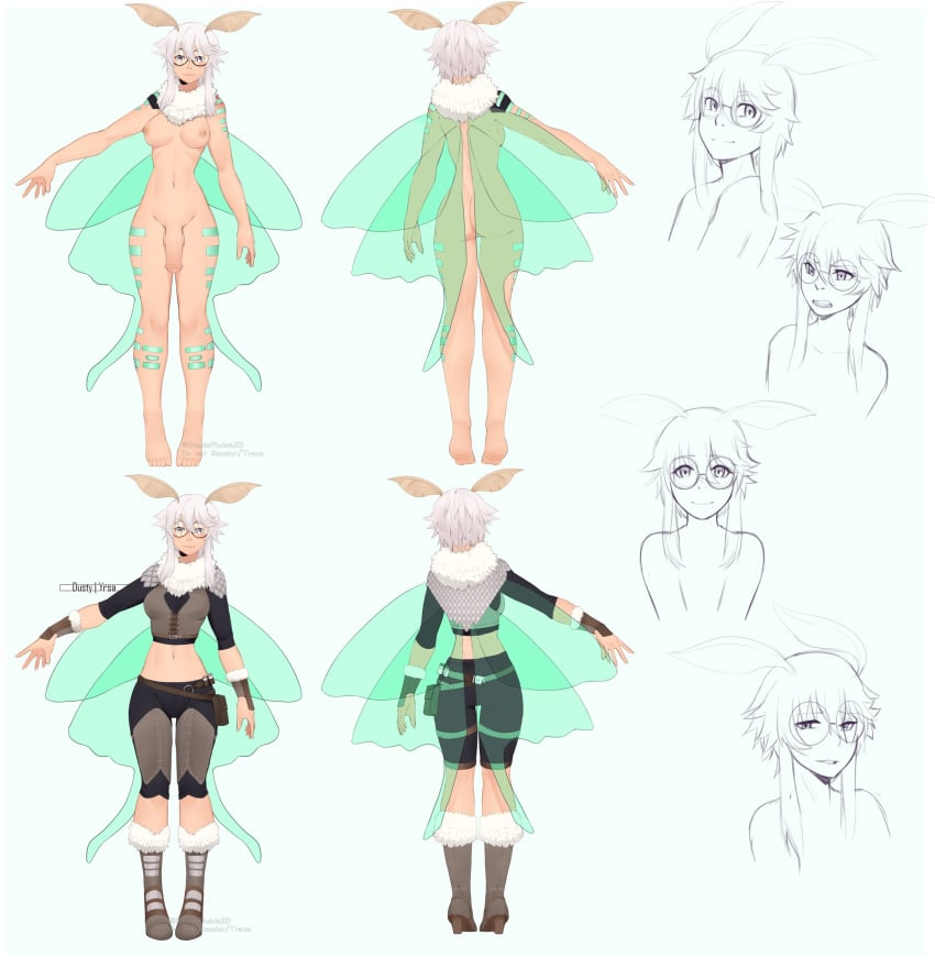 character_sheet femboy male moth moth_antennae nude nude_male simple-phobiaxd tagme wings