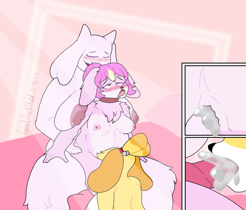 3futas 3girls :o ahe_gao alternate_version_at_source alternate_version_available animal_crossing animal_genitalia animal_penis anthro anthro_only blowjob blush breast_squeeze breasts breasts_bigger_than_head chubby chubby_anthro chubby_belly chubby_female chubby_futanari comic commission cum cum_dripping_from_ass cum_in_ass cum_in_mouth cum_splatter cum_squirt cumming cumming_together cumming_while_penetrating eyes_rolling_back fat fat_thighs furry furry_female furry_only futa_on_futa futa_only futanari holding_partner huge_breasts isabelle_(animal_crossing) localartmaid mommy multiple_images oc open_mouth self_upload semen sex ship simple_background sitting sitting_on_bed sitting_on_lap sitting_on_penis sitting_on_person squish squished_breasts sucking_penis thick_thighs threesome toriel undertale undertale_(series)