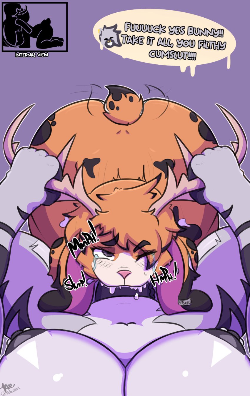 almost_fully_inside andromorph animal_genitalia anthro antlers ass baloodial big_butt big_penis blowjob_face bodily_fluids deep_cunnilingus deep_throat dripping duo equid equine equine_genitalia fainting fan_character fellatio female first_person_view futa_on_male genital_fluids genitals gynomorph hi_res holding_antlers horn huge_butt huge_cock intersex intersex/male jackalope lagomorph leaking_precum looking_at_viewer male mammal nipple_piercing nipples oral oral_penetration penetration penile penis piercing precum precum_drip saliva saliva_on_penis saliva_string sex stripes text zebra