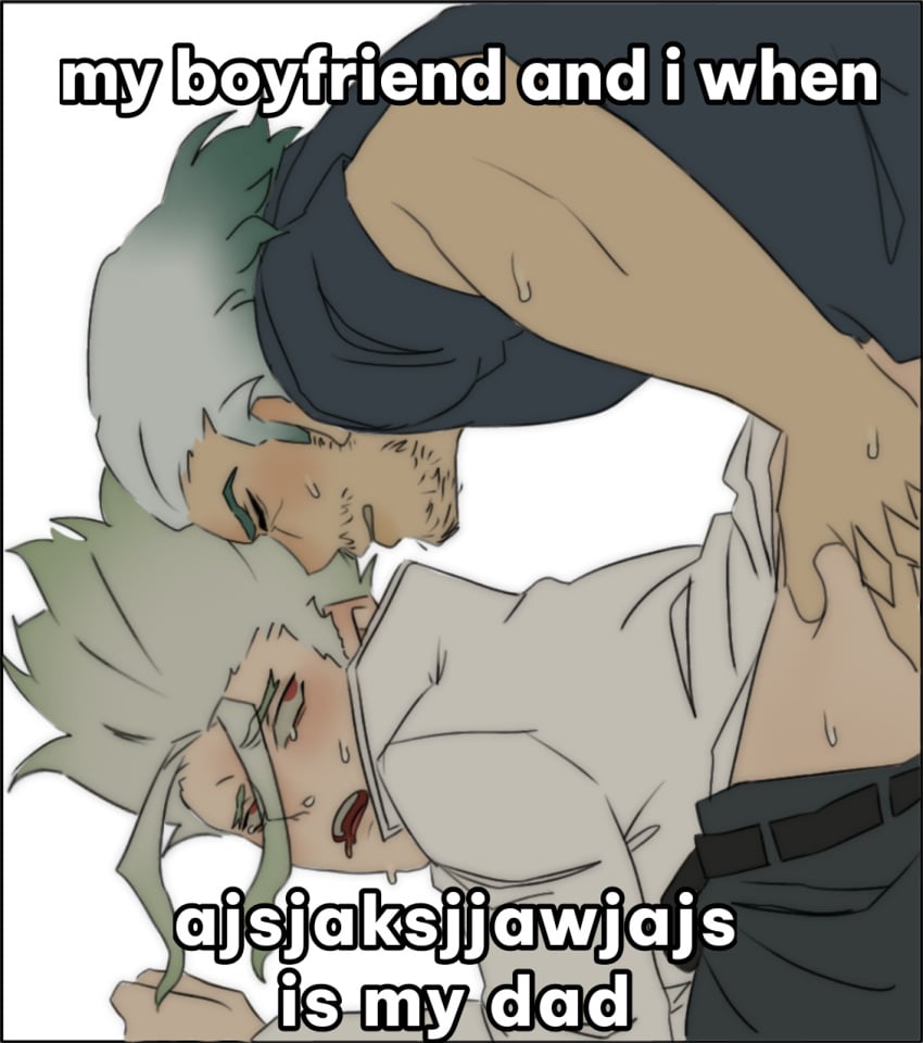 Ishigami Senku (Dr.Stone) Rule 34 Image