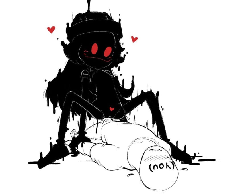 doll_(murder_drones) erect_penis ghost human loving_it mercurialmorose murder_drones riding riding_penis robot sex tagme you