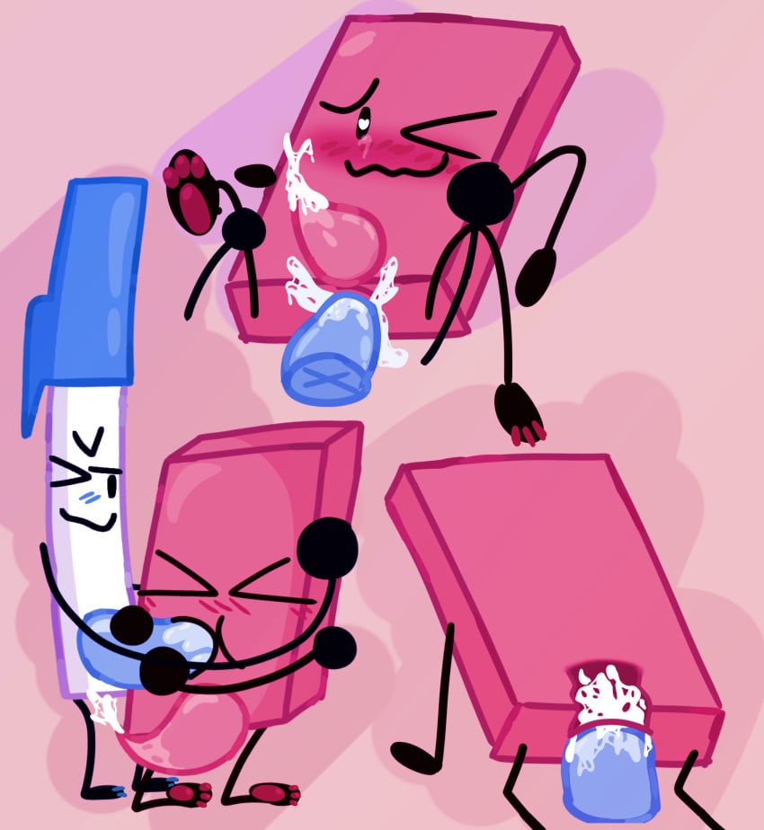 2boys anal anal_insertion anal_penetration anal_sex battle_for_bfdi battle_for_dream_island bfb bfdi blue_blush blue_penis blush blush_lines blushing closed_eyes cum cum_inside cumming cumming_from_anal_sex cumming_in_ass cumming_inside cumming_while_penetrated cumming_while_penetrating cumshot_in_mouth eraser_(bfdi) eyes_closed gay gay_anal gay_sex heart-shaped_pupils inside_view jacknjellify male male/male male_focus male_only male_penetrated male_penetrating male_penetrating_male no_balls non-human non-human_only object_show object_show_community object_shows on_all_fours on_hands_and_knees on_knees one_eye_closed oral oral_sex osc pawpads paws pen_(bfdi) pink_blush pink_body pink_penis pink_skin sex smile smiling tentacle tentacle_dick tentacle_penis the_power_of_two toony tpot white_body white_skin x-ray x-ray_vision