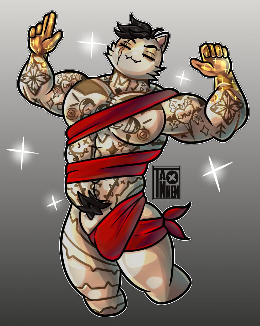 bara fabulous fortnite fortnite:_battle_royale furry meowdas meowscles_(fortnite) midas_(fortnite) muscles muscular