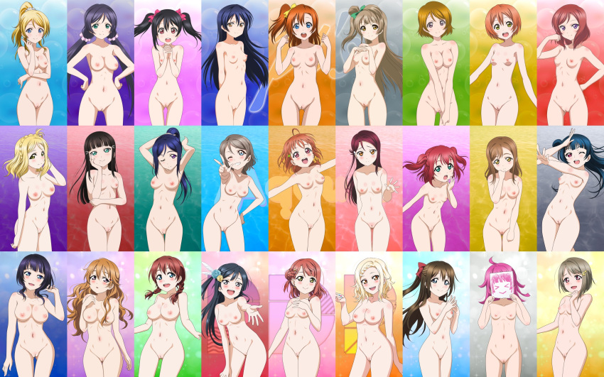 27girls artist_request asaka_karin ayase_eli breasts emma_verde everyone hoshizora_rin koizumi_hanayo konoe_kanata kousaka_honoka kunikida_hanamaru kurosawa_dia kurosawa_ruby love_live! love_live!_nijigasaki_high_school_idol_club love_live!_school_idol_project love_live!_sunshine!! matsuura_kanan minami_kotori miyashita_ai nakasu_kasumi naked nipples nishikino_maki nude_filter ohara_mari ousaka_shizuku photoshop pussy sakurauchi_riko small_breasts sonoda_umi takami_chika tennouji_rina toujou_nozomi tsushima_yoshiko uehara_ayumu uncensored wallpaper watanabe_you yazawa_nico yuuki_setsuna_(love_live!)