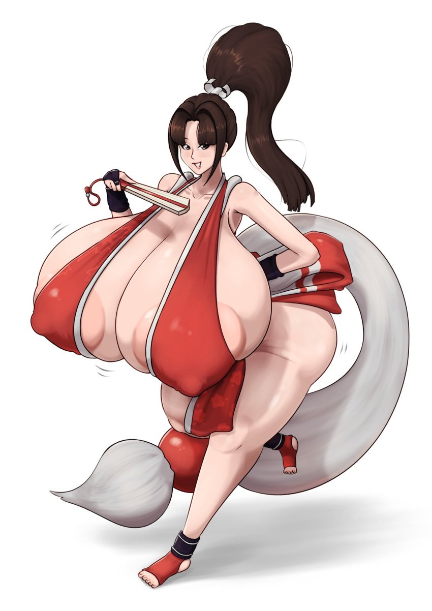 1female 1girls big_breasts big_thighs breasts cleavage enormous_breasts enormous_tits female female_focus female_only giant_breasts giant_tits gigantic_breasts gigantic_tits huge_breasts huge_thighs hyper_breasts hyper_tits king_of_fighters large_breasts large_thighs large_tits mai_shiranui massive_areolae massive_breasts massive_tits nipple_bulge nipples red_eclipse snk tagme thick_thighs thighs