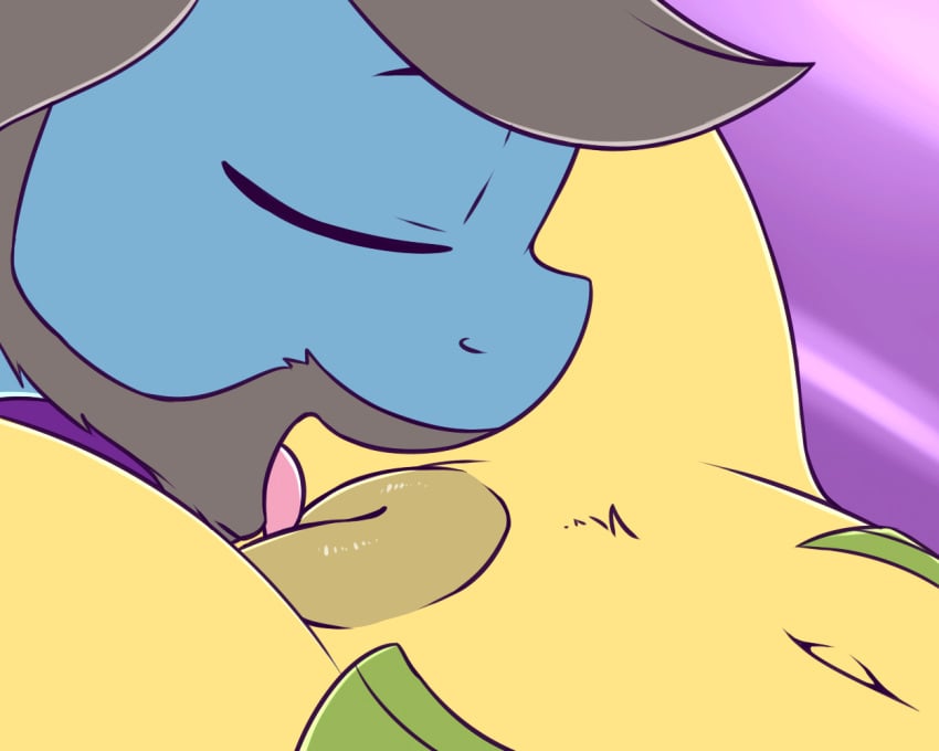 2017 animal_genitalia animal_pussy animated closed_eyes cunnilingus duo equine equine_pussy fan_character fearingfun female hair hi_res male mammal my_little_pony open_mouth oral pussy sex straight tongue tongue_out