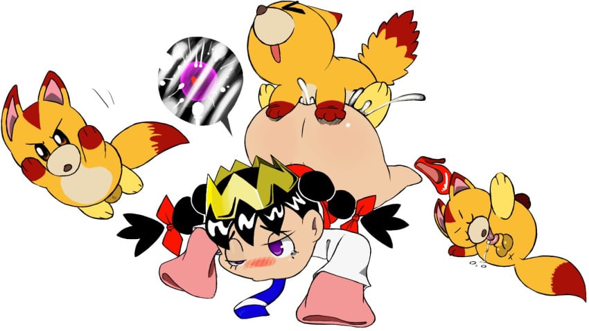 3boys awoofy fairy_queen from_behind kirby_(series) kirby_64:_the_crystal_shards nintendo queen_ripple roy_mccloud zoophilia