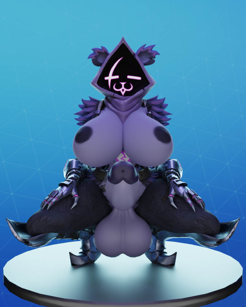 1futa 3d anthro balls closed_eyes epic_games feversfm fortnite fortnite:_battle_royale futa_only futanari huge_cock penis raven_team_leader solo squatting tagme