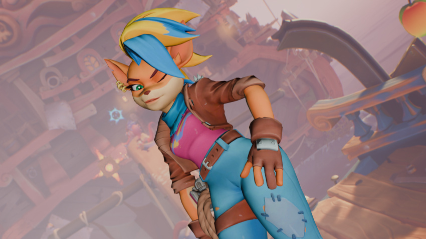 big_ass big_breasts blender crash_(series) crash_bandicoot_4:_it's_about_time rimeywire tawna_bandicoot tawna_bandicoot_(crash_4) thick_ass thick_thighs