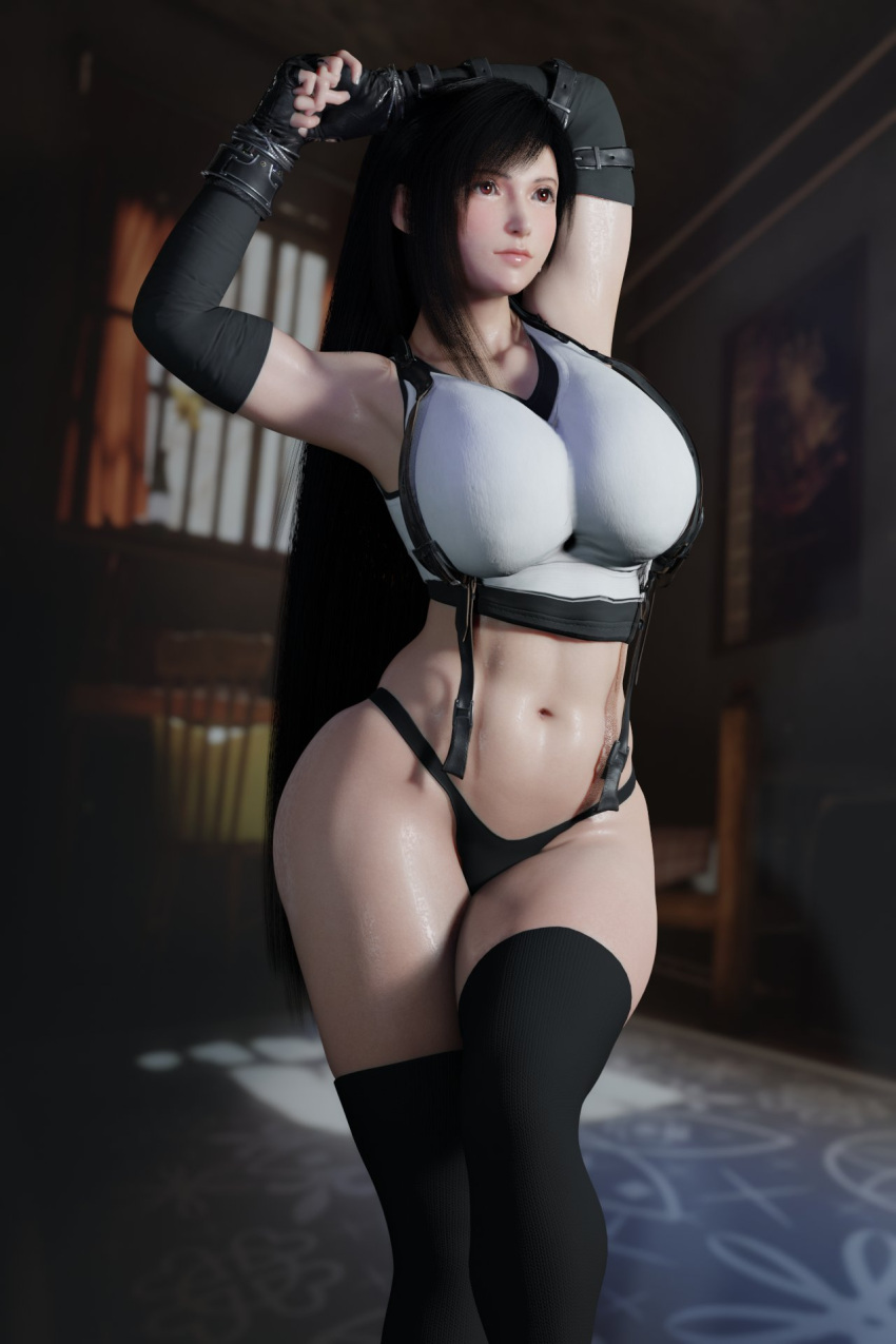 1girls 3d big_ass big_breasts breasts bust busty chest cuote4mikewhere curvaceous curvy curvy_figure dark_hair digital_media_(artwork) female female_focus final_fantasy final_fantasy_vii final_fantasy_vii_rebirth final_fantasy_vii_remake hips hourglass_figure huge_ass huge_breasts human large_ass large_breasts legs light-skinned_female light_skin mature mature_female red_eyes square_enix thick thick_hips thick_legs thick_thighs thighs tifa_lockhart voluptuous waist wide_hips