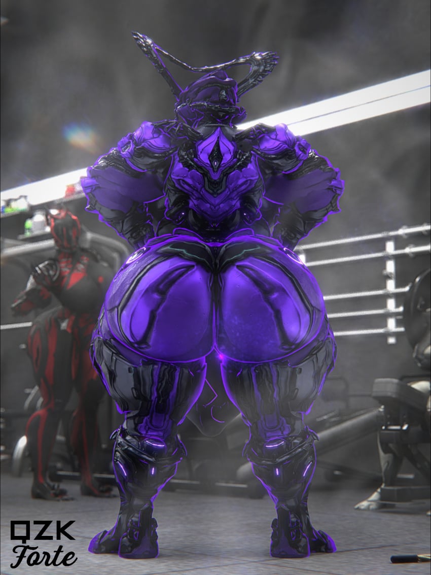 bbw big_ass big_breasts big_penis breasts bubble_butt cleavage huge_ass huge_breasts huge_cock overweight penis qzk_forte tagme valkyr_(warframe) warframe