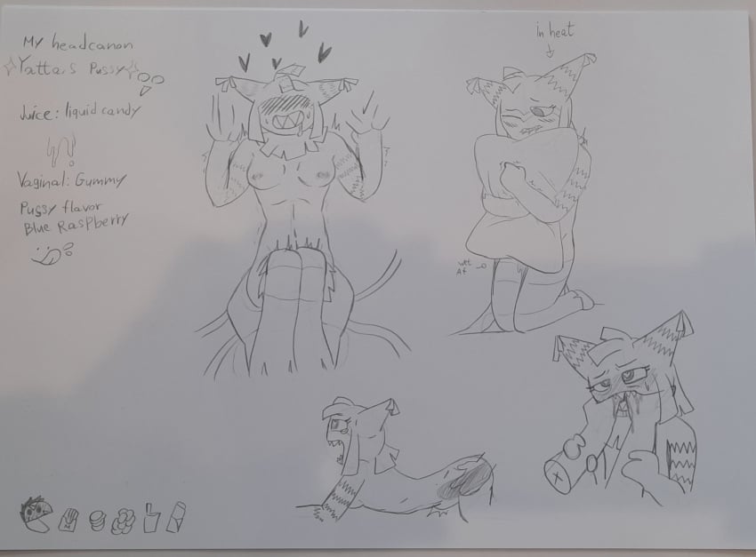1boy 1boy1girl 1girls 2025 anon anonymous_male arousal aroused aroused_face bad_anatomy belly_bulge biting_lip blush blush_lines breasts closed_eye cunnilingus dandy's_world disembodied_penis doggy_style doodle drool drooling eating_pussy emmet64 eyelashes female female_penetrated finger_in_another's_mouth finger_in_mouth fingers_in_mouth fishhooking gripping_sheets gritted_teeth hand_drawn hands_on_ass headcanon heart-shaped_pupils holding_another's_arm holding_pillow horn horns hugging_pillow in_heat inanimate_object male male/female moaning_loud monochrome multi_tail no_color open_mouth pencil_(artwork) pillow_grab pillow_hug pinata pleasure_face pleasured pussy pussy_juice pussy_juice_drip roblox roblox_game self_upload sharp_teeth stomach_bulge traditional_media traditional_media_(artwork) vagina vaginal_penetration vaginal_sex x-ray yatta_(dandy's_world)