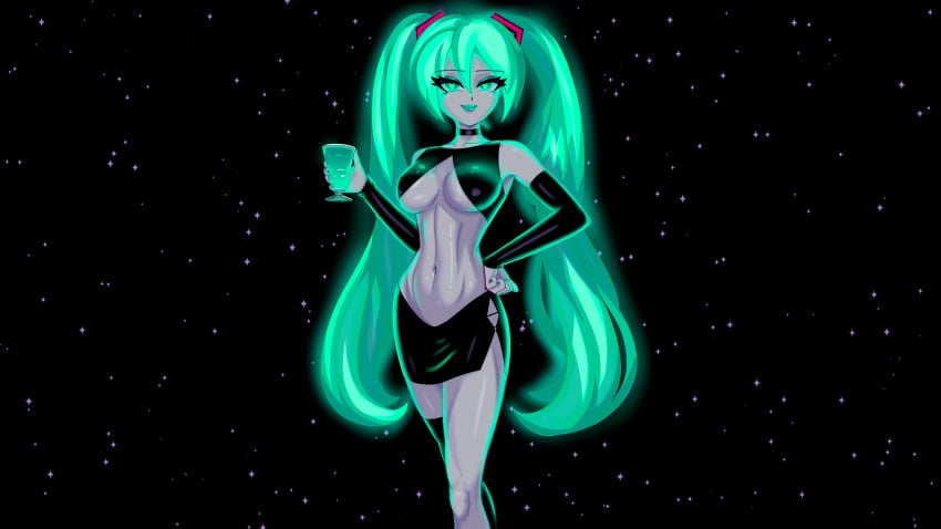 Hatsune Miku (Vocaloid) Rule 34 Image