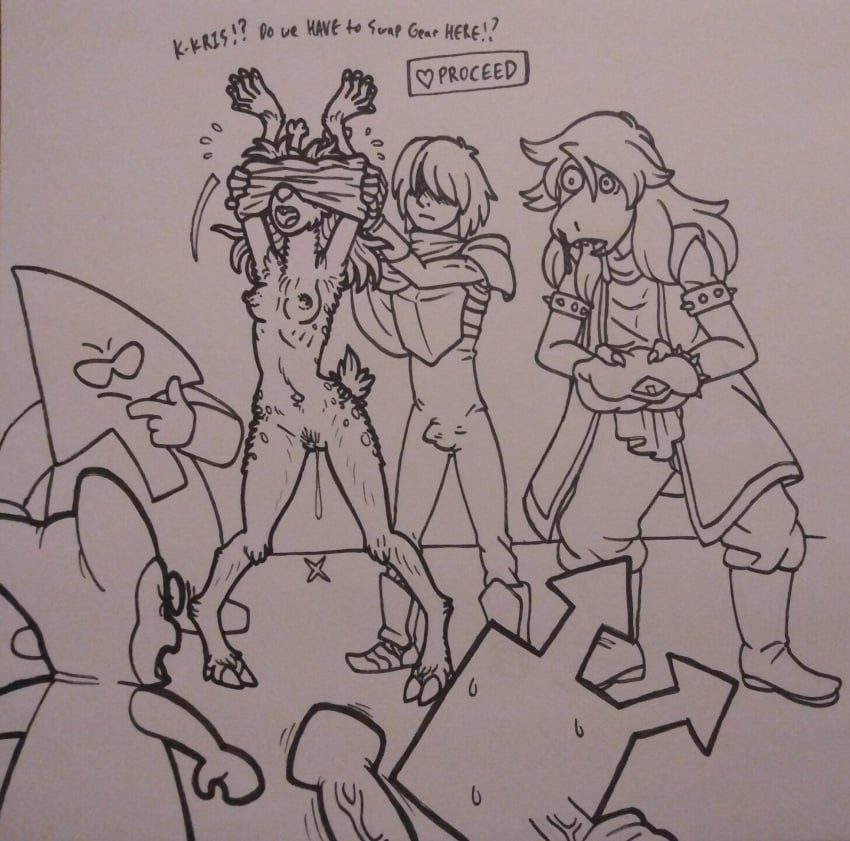 Kris (Deltarune) Rule 34 Image