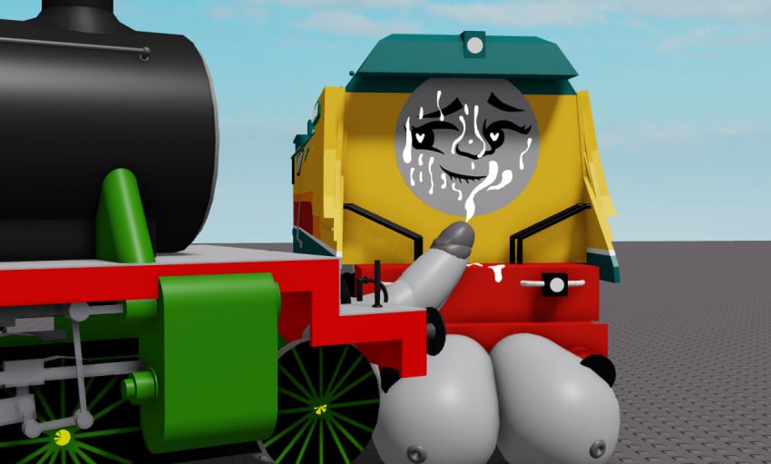 henry_the_green_engine rebecca_the_happy_engine tagme thomas_and_friends