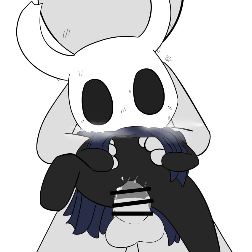 anon balls groping hollow_knight hot_breath naughtyfey protagonist_(hollow_knight) sex sweat sweatdrop sweating tagme the_knight_(hollow_knight) vaginal_penetration