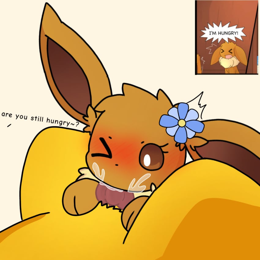 crystal_(eeveelution_squad) cum_in_mouth eevee eeveelution_squad fellatio feral feral_on_feral furry generation_1_pokemon hi_res incest jolteon leafy_green_ male/female nintendo pokémon_(species) pokemon pokemon_(species) speed_(eeveelution_squad)