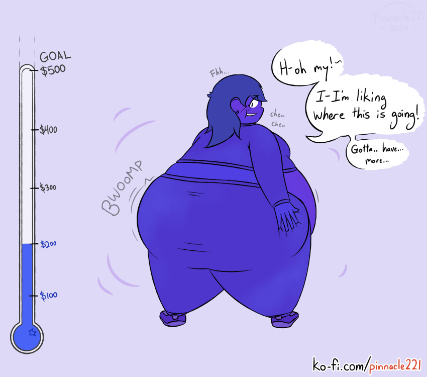 big_ass big_breasts blueberry_inflation breasts bubble_butt female huge_ass inflation pinnacle22 tagme thick_thighs wide_hips