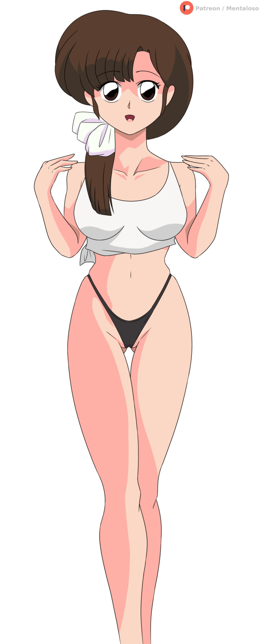 kasumi_tendo mentaloso ranma_1/2 thong