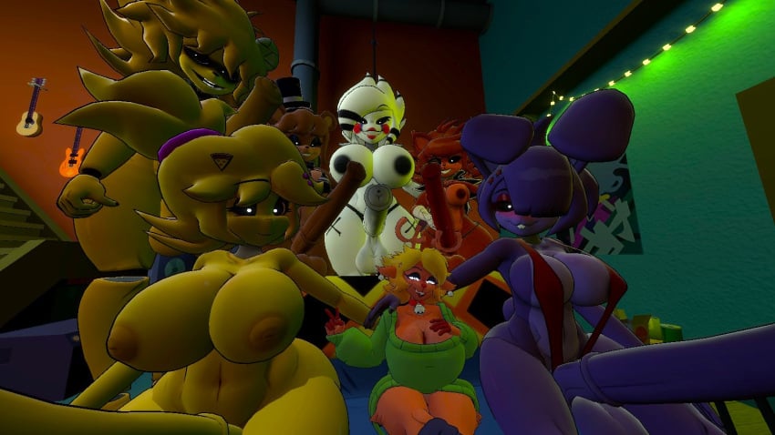 3d 6futas big_breasts big_dom_small_sub big_penis bonnie_(cally3d) bonnie_(fnaf) chica_(cally3d) chica_(fnaf) deltarune female five_nights_at_freddy's foxy_(cally3d) foxy_(fnaf) freddy_(fnaf) fredina_(cally3d) futa_on_female futanari garry's_mod golden_freddy_(fnaf) golden_fredina_(cally3d) marie_(cally3d) marionette_(fnaf) noelle_holiday