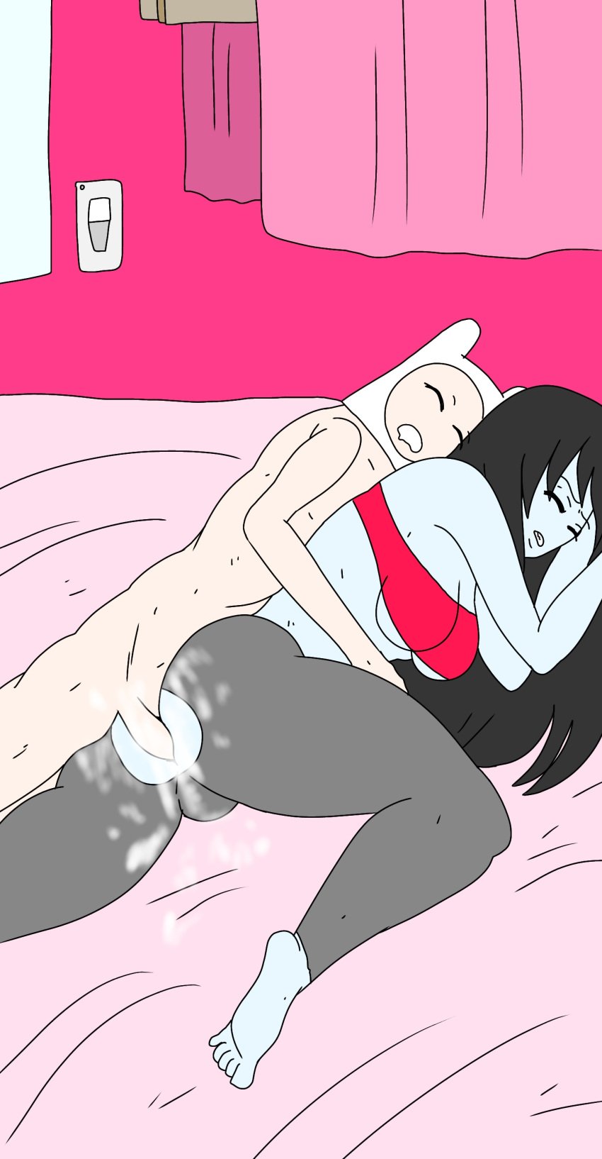 adventure_time cartoon cartoon_network deuscartoon female finn_the_human marceline marceline_the_vampire_queen