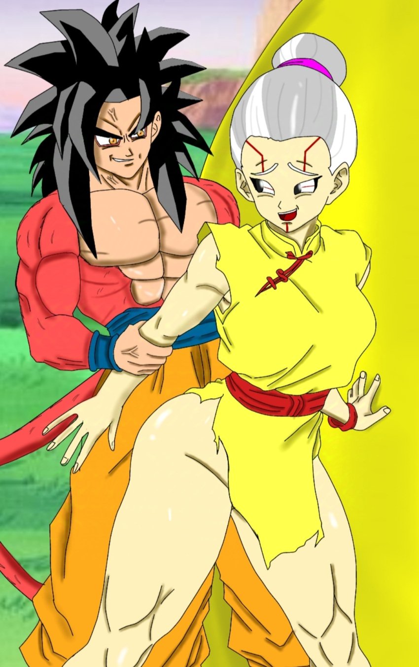 ambiguous_penetration baby_(dragon_ball) chichi dragon_ball dragon_ball_gt son_goku