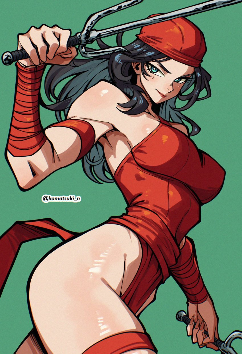 elektra_natchios komatsuki_n marvel tagme thick_thighs