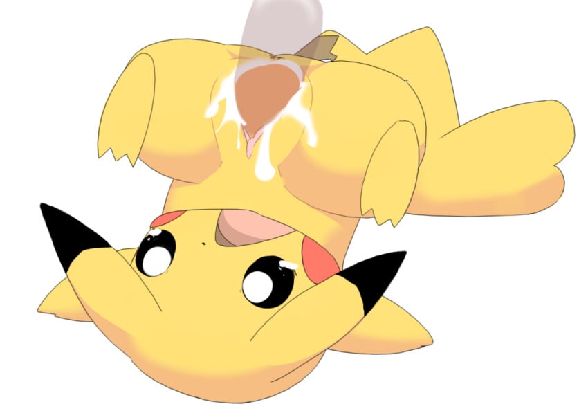 cum cum_in_pussy cum_inside disembodied_penis female feral letsuo male nintendo penis pikachu pokémon_(species) pokemon pussy sex video_games