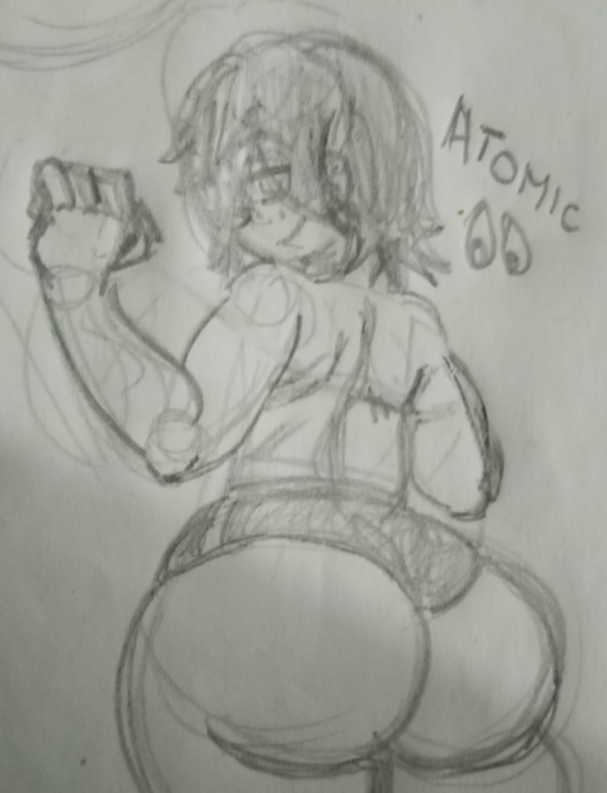 atomic_(atomicgato) big_ass femboy gay huge_ass kaxta looking_back solo_male wide_hips