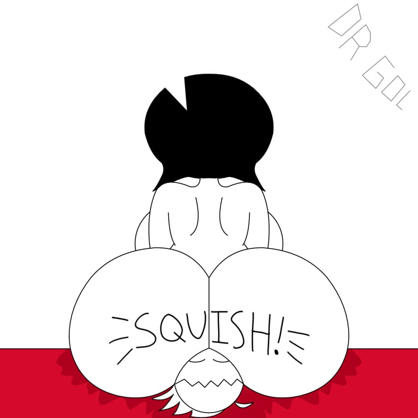 1boy 1boy1futa 2d_artwork ass ass_focus back_view backboob big_ass dr_gol. english_text face_sitting facesitting friends friends_with_benefits friendship futa_focus futa_on_male futanari happy happy_expression happy_sub intersex larger_futanari looking_away male melissa_(sultryscribz) original original_artwork rear_view self_insert self_upload sitting sitting_down sitting_on_bed sitting_on_face sitting_on_person size_difference smaller_male trans_woman transfem white_body white_skin