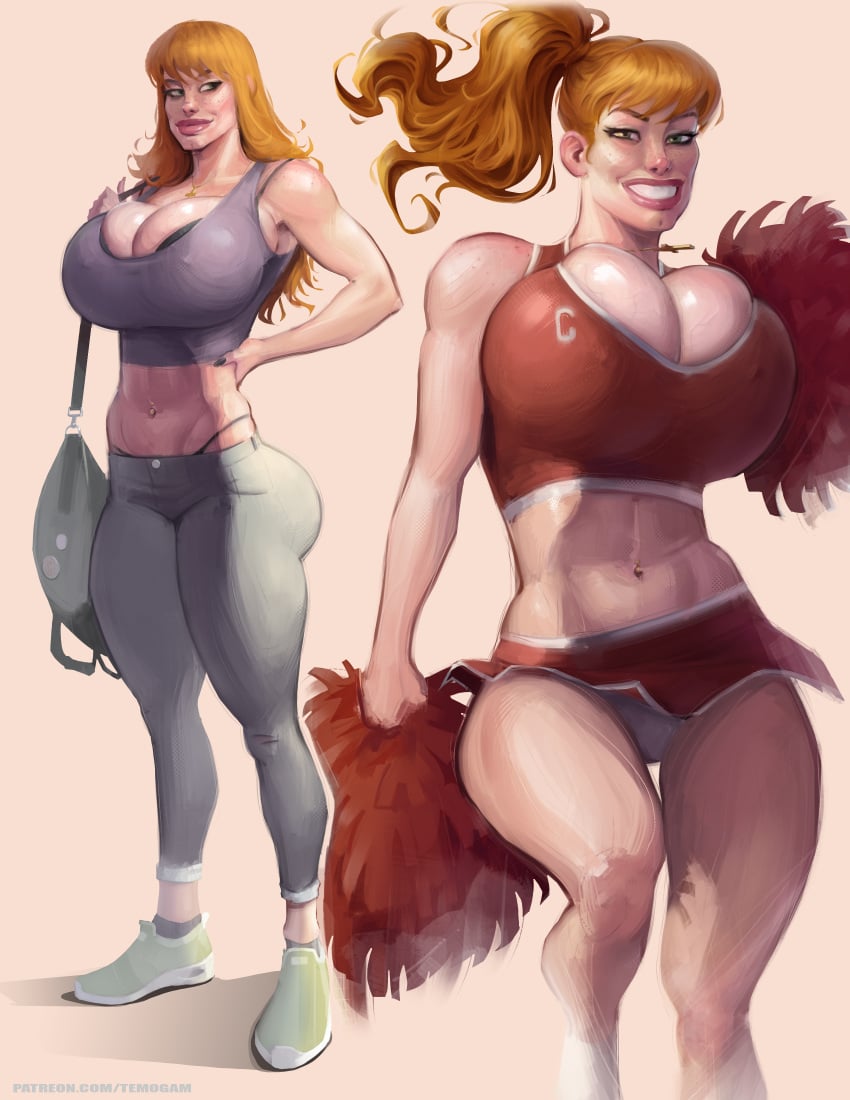 1girls abs athletic athletic_female bare_midriff big_breasts black_nail_polish black_nails bubble_ass bubble_butt busty cleavage clothed clothed_female clothes clothing coach color colored colored_nails coxville_stories crop_top curvaceous curvy curvy_female curvy_figure earrings exercise female female_focus female_only fit fit_female footwear full_body fully_clothed g-string green_eyes gym_uniform hand_on_hip hourglass_figure huge_breasts jewelry jump_rope large_breasts light-skinned_female light_skin medium_hair muscle muscles muscular muscular_female nail_polish navel orange_hair painted_nails pants patty_(coxville) red_hair red_head ring round_ass shoes short_hair six_pack socks solo solo_female solo_focus sports_bra standing tagme temogam thin_waist thong toned toned_female voluptuous voluptuous_female wedding_ring whale_tail whistle whistle_around_neck wide_hips workout_clothes zrhap