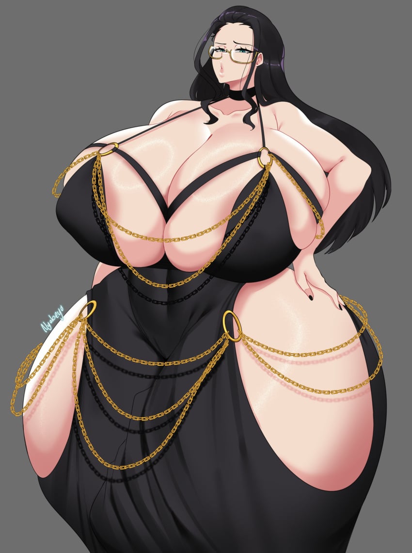 1girls big_breasts big_hipped big_hips black_hair breasts child_bearing_hips female female_focus female_only giant_breasts gigantic_breasts glasses guabeyo hips hips_wider_than_shoulders huge_breasts huge_hips large_breasts large_hips massive_breasts modakawa_dress nico_robin nyabeyo one_piece partially_clothed shounen_jump skimpy_dress tagme thick_thighs thighs wide_hips