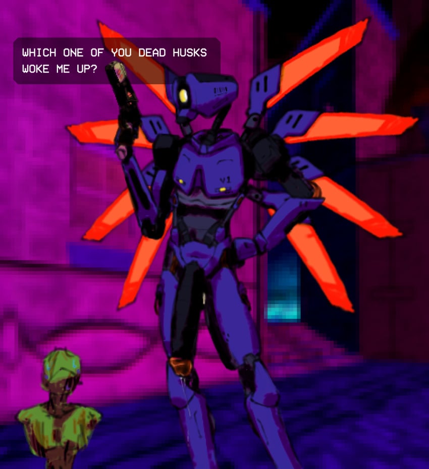 V1 (Ultrakill) Rule 34 Image