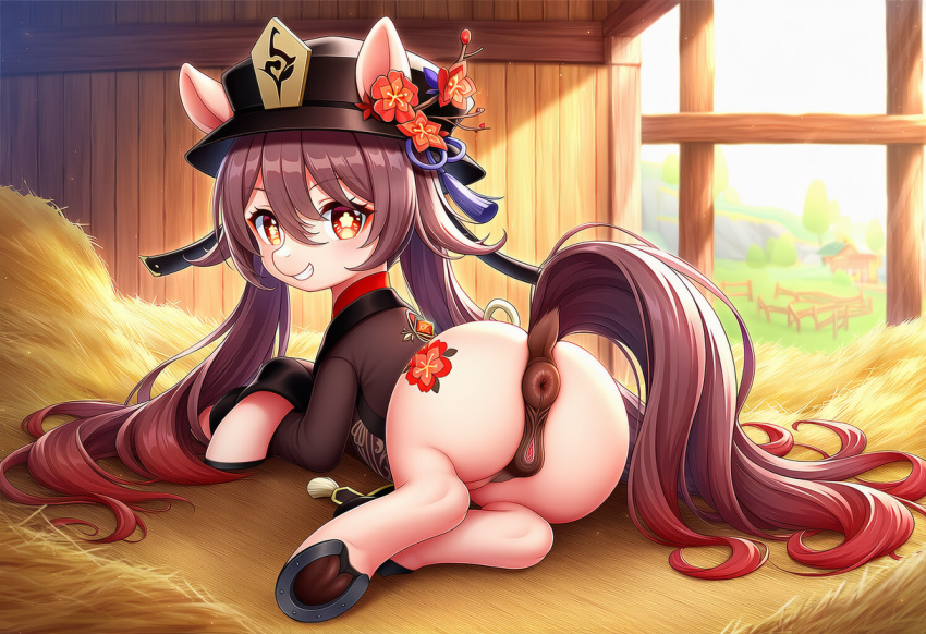 Hu Tao (Genshin Impact) Rule 34 Image