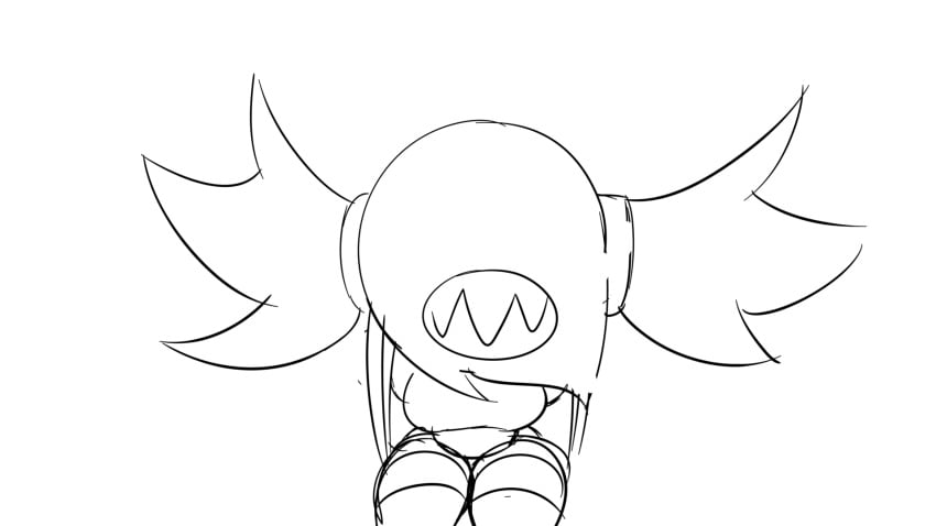 animated ass ass_shake brawl_stars como_tan_muchacho mandy_(brawl_stars) papersketch shaking shaking_ass shaking_butt sketch spanking stuck stuck_in_wall work_in_progress