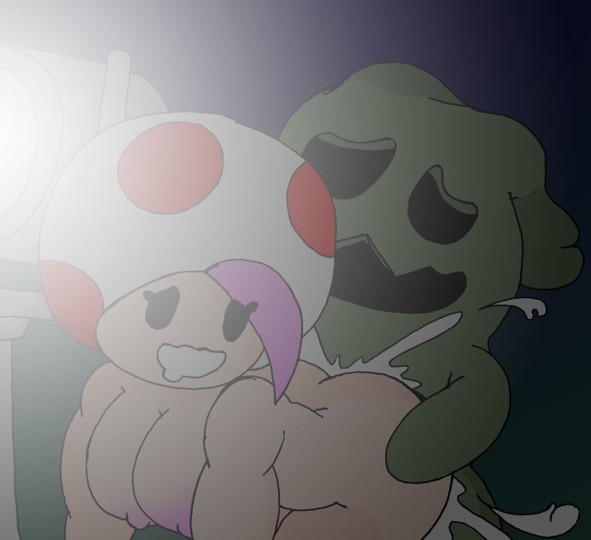 female from_behind ghost_lantern mario_(series) mario_party metateen semen_in_anus sex toad_(mario)