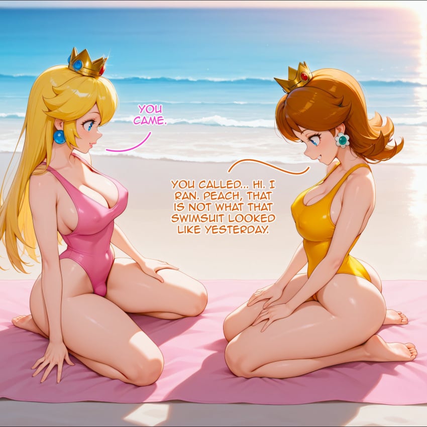 Princess Daisy (Mario (Series)) Rule 34 Image